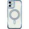 Vivid Magsafe Strass and Glitter Case Apple iPhone 16 Plus Transparent