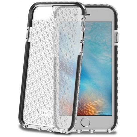 Celly Hexagon Case Apple iPhone 6/6s/7/8 - Black (HEXAGON800BK)