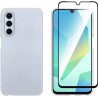 Vivid Set Gelly Case + Full Face Tempered Glass Samsung Galaxy A26 Black