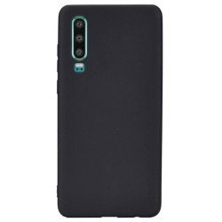 OEM Soft Matt Case Gel TPU Cover Huawei P30 - Black