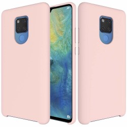 OEM Silicone Case Soft Flexible Rubber Cover Huawei Mate 20 - Pink