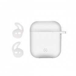 Celly Airpod Case Sport Buds - White (AIRCASEWH)