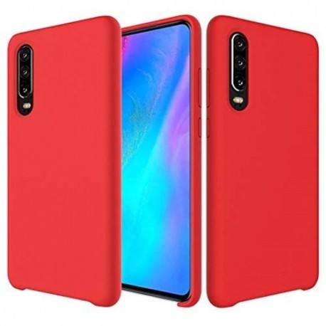 OEM Silicone Case Soft Flexible Rubber Huawei P30 - Red