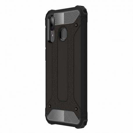 OEM Hybrid Armor Case Tough Rugged Cover Samsung Galaxy A30 - Black