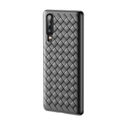 Baseus BV Weaving Case Gel TPU Huawei P30 - Black (WIHWP30-BV01)