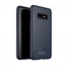 iPaky Carbon Fiber flexible cover TPU Samsung Galaxy S10e - Blue