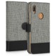 KW Wallet Case Huawei Y6 Prime 2019 - Grey / Black (48126.01)