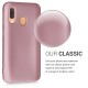 KW TPU Silicone Case Samsung Galaxy A40 - Metallic Rose Gold (48546.31)