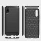 OEM Carbon Case Flexible Cover Case Samsung Galaxy A70 - Black