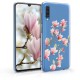 KW TPU Silicone Case Samsung Galaxy A70 - Magnolias Light Pink White (48433.01)