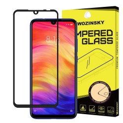 Wozinsky Tempered Glass 9H Full Glue Case Friendly Xiaomi Redmi 7 - Black