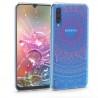 KW TPU Silicone Case Samsung Galaxy A50 - Blue / Dark Pink / Transparent (48060.03)