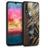 KW Wooden Case Samsung Galaxy A70 - Watercolor Waves (48663.01)