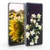 KW TPU Silicone Case Samsung Galaxy A50 - Magnolias Yellow Green Transparent (48060.06)