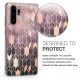 KW TPU Silicone Case Huawei P30 Pro - IMD Design Dark Pink / Rose (47422.02)