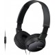 Sony Headphones MDR-ZX110AP - Black