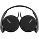 Sony Headphones MDR-ZX110AP - Black
