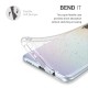 KW TPU Silicone Case Samsung Galaxy A50 - Raindrops Design Yellow / Transparent (48755.01)