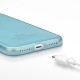 Terrapin Ημιδιάφανη Θήκη Σιλικόνης iPhone X/Xs - Blue (118-125-004)