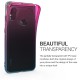 KW TPU Silicone Case Huawei Y6 Prime 2019 - Bicolor Design Dark Pink / Blue / Transparent (48121.08)