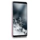 KW TPU Silicone Case Samsung Galaxy A9 2018 - World Map Black / Transparent (46580.03)