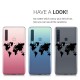 KW TPU Silicone Case Samsung Galaxy A9 2018 - World Map Black / Transparent (46580.03)