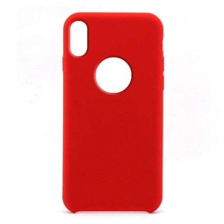 OEM Liquid Silicone Case iPhone X/Xs - Red