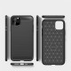 OEM Carbon Case Flexible Cover Case iPhone 11 Pro Max - Black