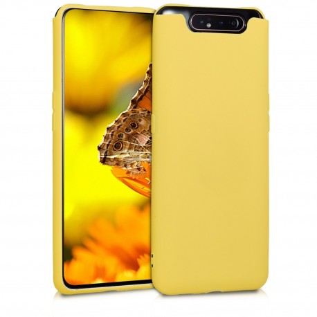 KW TPU Silicone Case Samsung Galaxy A80 - Yellow Matte (48438.49)