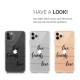 KW TPU Silicone Case iPhone 11 Pro - Live.Laugh.Love - Black / Transparent (49792.03)