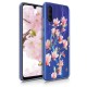 KW TPU Silicone Case Xiaomi Mi A3 - Mangolias Light Pink White (49683.01)