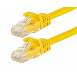 POWERTECH Καλώδιο UTP Cat 5e, CCA, 1m, yellow (CAB-N057)