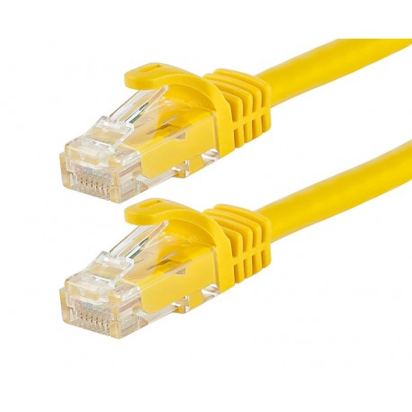 POWERTECH Καλώδιο UTP Cat 5e, CCA, 1m, yellow (CAB-N057)