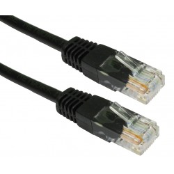 POWERTECH Καλώδιο δικτύου UTP cat 5e, 5m, Black (CAB-N004)
