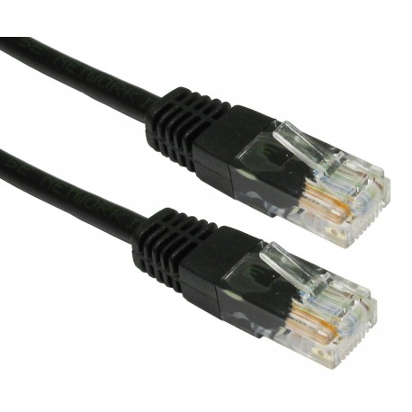 POWERTECH Καλώδιο δικτύου UTP cat 5e, 5m, Black (CAB-N004)