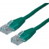 POWERTECH Καλώδιο UTP Cat 5e, CCA, 1m, Green (CAB-N054)