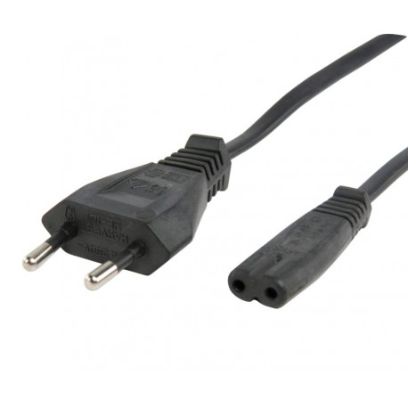 POWERTECH Καλώδιο τροφοδοσίας Euro, VDE 0.3mm, 1.5m (CAB-P001)