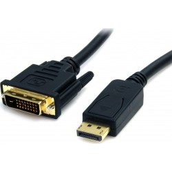 POWERTECH Καλώδιο DVI 24+1 DL σε Displayport, 2560 x 1600DPI, 2m (CAB-DVI007)