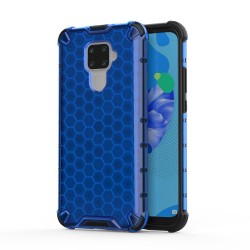 OEM Honeycomb Armor Case with TPU Bumper Huawei Mate 30 Lite - Blue