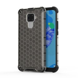 OEM Honeycomb Armor Case with TPU Bumper Huawei Mate 30 Lite - Black