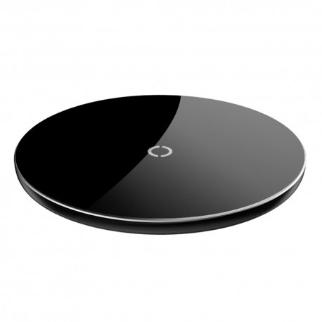 Baseus Simple Stylish Wireless Qi Charger - Black (CCALL-JK01)