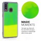 KW Flowing Neon Sand Liquid Case Samsung Galaxy A40 - Neon Green (49346.44)