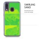 KW Flowing Neon Sand Liquid Case Samsung Galaxy A40 - Neon Green (49346.44)