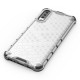 OEM Honeycomb Armor Case with TPU Bumper Samsung Galaxy A70 - Transparent