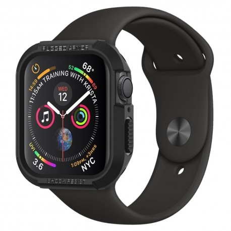 Spigen Rugged Armor Case Apple Watch 5/4 (44mm) - Black (062CS24469)