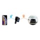 Baseus Locomotive Bluetooth FM Transmitter MP3 & Dual USB Car Charger - Black (CCALL-RH01)