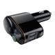 Baseus Locomotive Bluetooth FM Transmitter MP3 & Dual USB Car Charger - Black (CCALL-RH01)