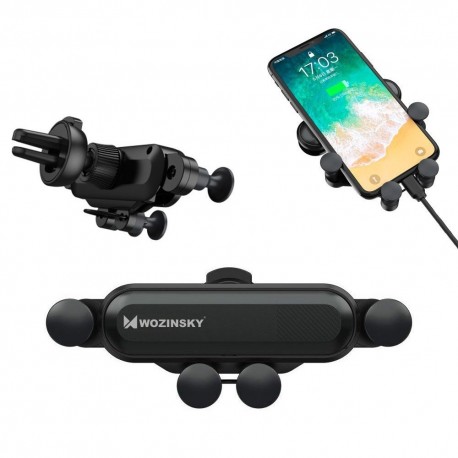 Wozinsky Gravity Car Mount Holder Air Vent - Black (WCH-01)