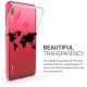 KW TPU Silicone Case Huawei Y7 2019 - World Map Transparent/Black (47659.05)