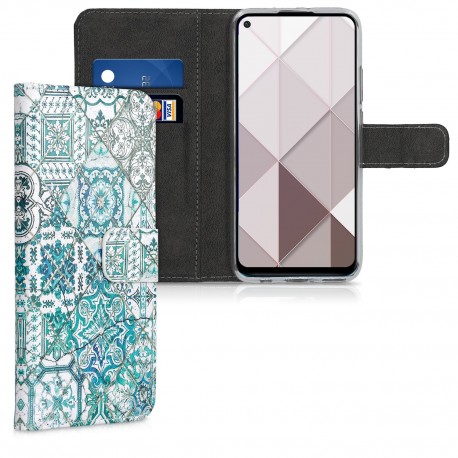 KW Wallet Case Huawei Mate 30 Lite - Moroccan Vibes in Monochrome (50148.04)